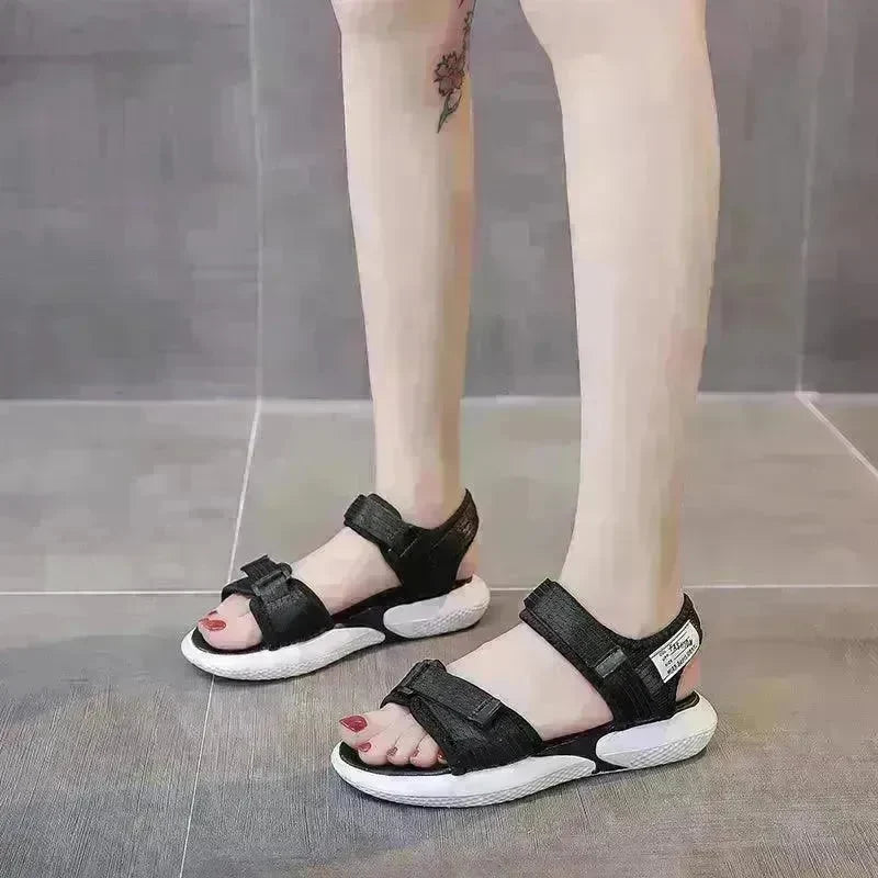 Outer Wear Beach Shoes, Flat-bottomed Non-slip All-match - EX-STOCK CANADA