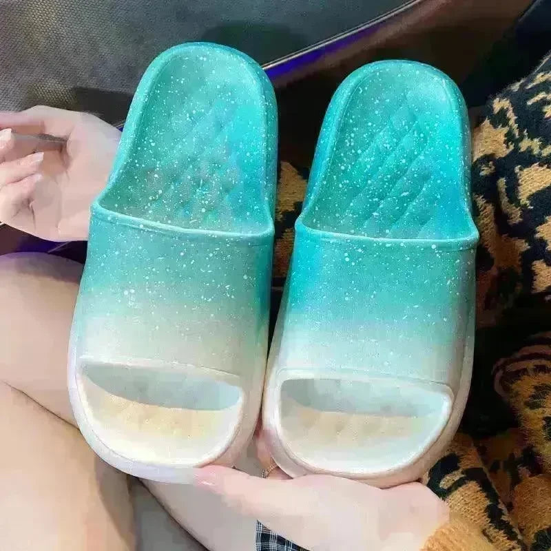 Outer Wear Household Thick Bottom Beach Slippers - EX-STOCK CANADA