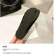 Outer Wear Split Toe Sheepskin Closed Toe Half Leathers Slippers for Women - EX-STOCK CANADA