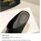 Outer Wear Split Toe Sheepskin Closed Toe Half Leathers Slippers for Women - EX-STOCK CANADA