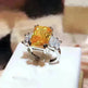 Overturn Stone Inlay Powder Rhinestone Ring - EX-STOCK CANADA