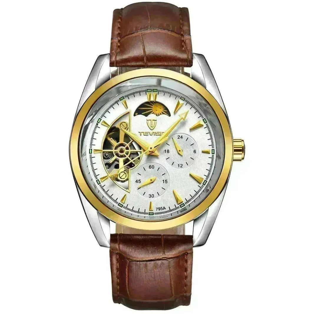 P Katwis Tourbillon watches: Men's starburst waterproof automatic mechanical. - EX-STOCK CANADA