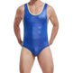 Patent leather one-piece gym suit - EX-STOCK CANADA