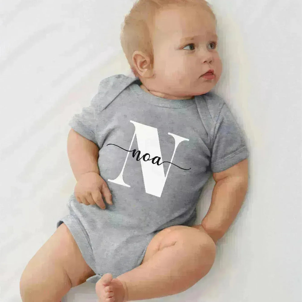 Personalized Newborn Baby Bodysuit Custom Clothing - EX-STOCK CANADA
