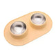 Pet Anti-skid Anti-splash Silicone Stainless Steel Bowl For Pet - EX-STOCK CANADA