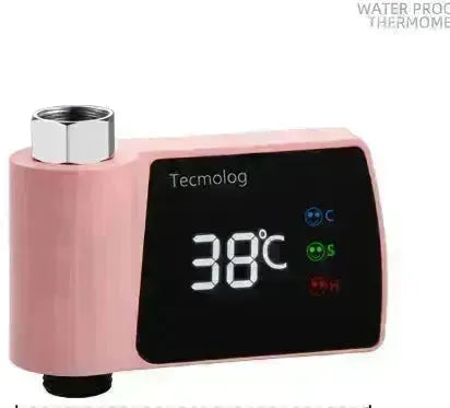 Plastic Visual Shower Faucet No Power Consumption Water Thermometer Bath - EX-STOCK CANADA