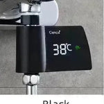Plastic Visual Shower Faucet No Power Consumption Water Thermometer Bath - EX-STOCK CANADA
