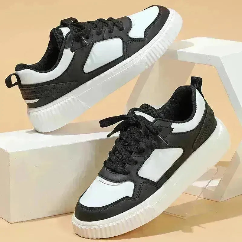 Platform Fashion Lace-up Casual Sneaker Soft Bottom Comfortable - EX-STOCK CANADA