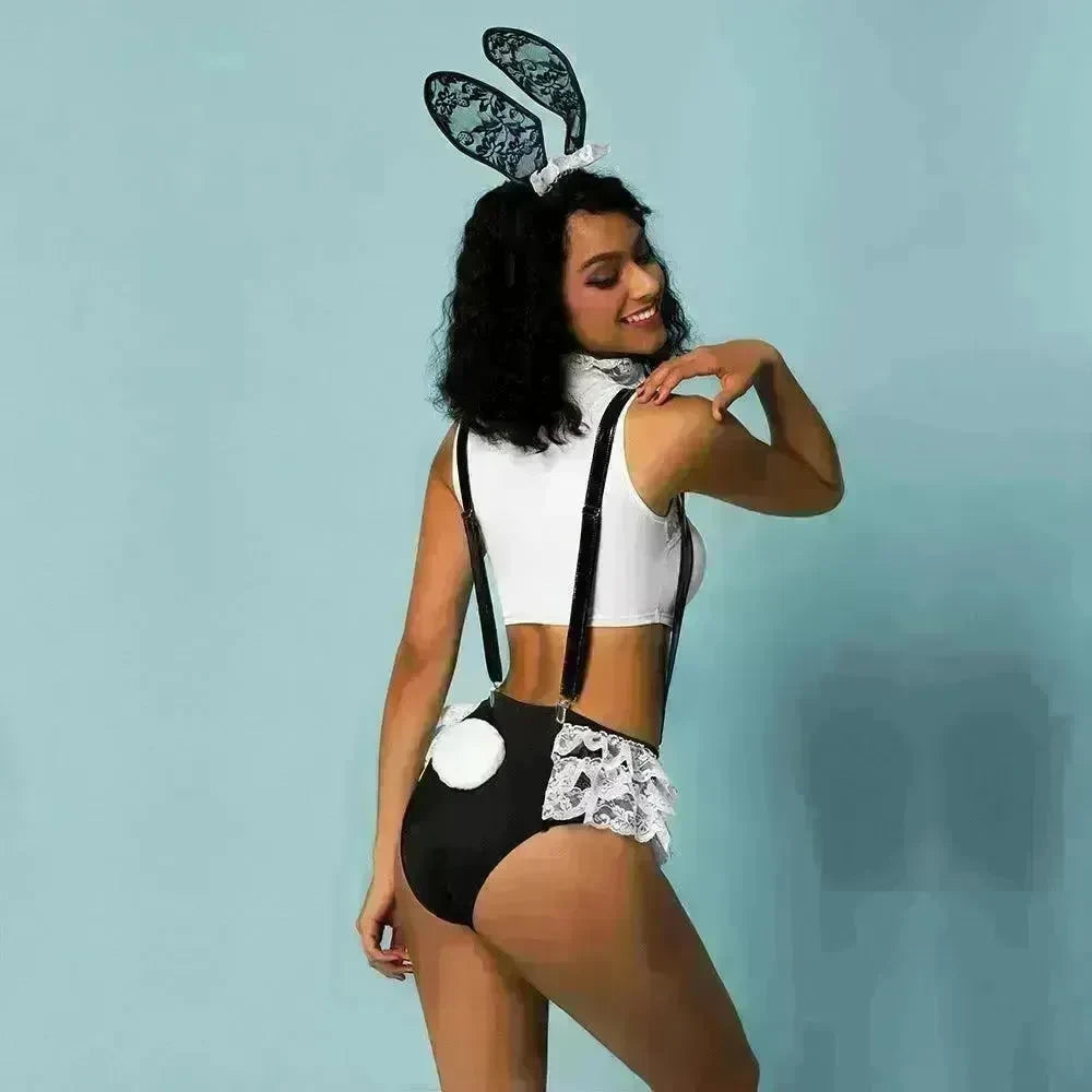 Playful rabbit costume sexy lingerie - EX-STOCK CANADA