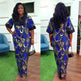 Plus Size Women's Satin Sequin Long Gown Dress - EX-STOCK CANADA