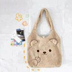 Plush Bag Cute Bear Stereo Ears - EX-STOCK CANADA