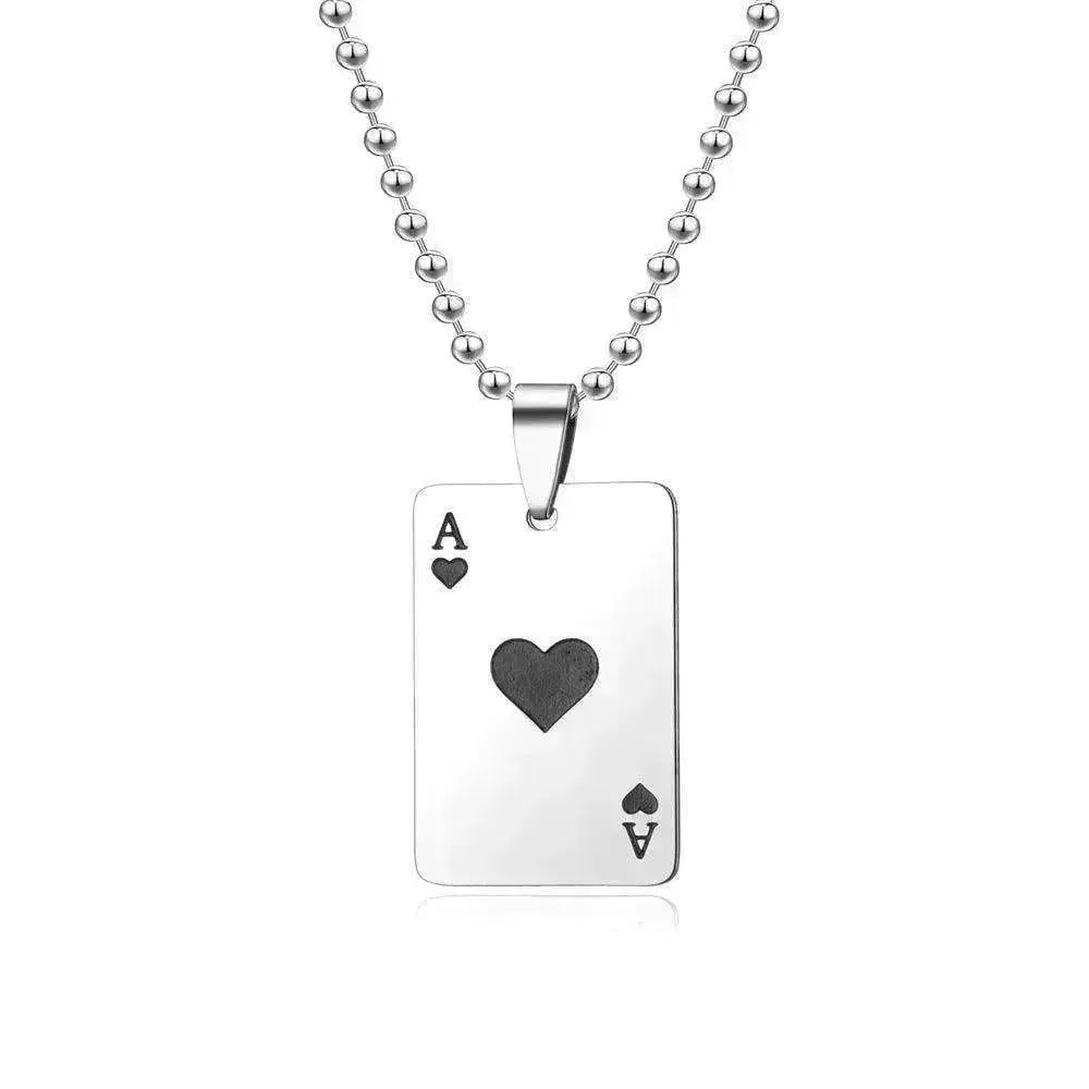 Poker Keychain Necklace - EX-STOCK CANADA