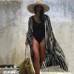 Polyester Ladies Sun Protection Resort Beach Dress Cover Up - EX-STOCK CANADA