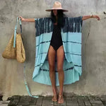 Polyester Ladies Sun Protection Resort Beach Dress Cover Up - EX-STOCK CANADA