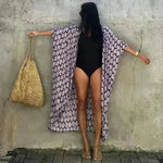 Polyester Ladies Sun Protection Resort Beach Dress Cover Up - EX-STOCK CANADA