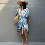 Polyester Ladies Sun Protection Resort Beach Dress Cover Up - EX-STOCK CANADA