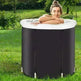 Portable Ice Tub for Athletes: Fitness Rehab, Cold Water Therapy, Outdoor Spa Bucket - EX-STOCK CANADA