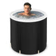 Portable Ice Tub for Athletes: Fitness Rehab, Cold Water Therapy, Outdoor Spa Bucket - EX-STOCK CANADA