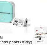 Portable Mini Thermal Label Printer Home Photo Printer Student Wrong Question Printer Bluetooth Mini Label Printer Price Tag - EX-STOCK CANADA