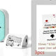 Portable Mini Thermal Label Printer Home Photo Printer Student Wrong Question Printer Bluetooth Mini Label Printer Price Tag - EX-STOCK CANADA