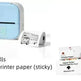 Portable Mini Thermal Label Printer Home Photo Printer Student Wrong Question Printer Bluetooth Mini Label Printer Price Tag - EX-STOCK CANADA