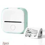 Portable Mini Thermal Label Printer Home Photo Printer Student Wrong Question Printer Bluetooth Mini Label Printer Price Tag - EX-STOCK CANADA