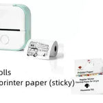 Portable Mini Thermal Label Printer Home Photo Printer Student Wrong Question Printer Bluetooth Mini Label Printer Price Tag - EX-STOCK CANADA