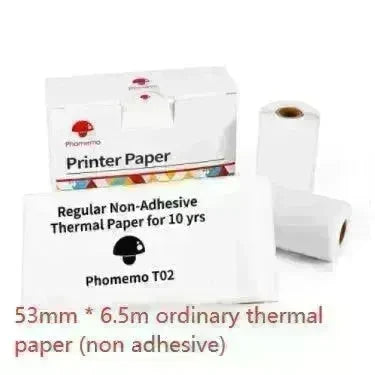 Portable Mini Thermal Label Printer Home Photo Printer Student Wrong Question Printer Bluetooth Mini Label Printer Price Tag - EX-STOCK CANADA