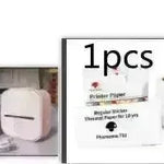 Portable Mini Thermal Label Printer Home Photo Printer Student Wrong Question Printer Bluetooth Mini Label Printer Price Tag - EX-STOCK CANADA