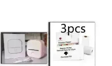 Portable Mini Thermal Label Printer Home Photo Printer Student Wrong Question Printer Bluetooth Mini Label Printer Price Tag - EX-STOCK CANADA