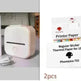 Portable Mini Thermal Label Printer Home Photo Printer Student Wrong Question Printer Bluetooth Mini Label Printer Price Tag - EX-STOCK CANADA