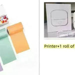 Portable Mini Thermal Label Printer Home Photo Printer Student Wrong Question Printer Bluetooth Mini Label Printer Price Tag - EX-STOCK CANADA