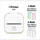 Portable Mini Thermal Label Printer Home Photo Printer Student Wrong Question Printer Bluetooth Mini Label Printer Price Tag - EX-STOCK CANADA