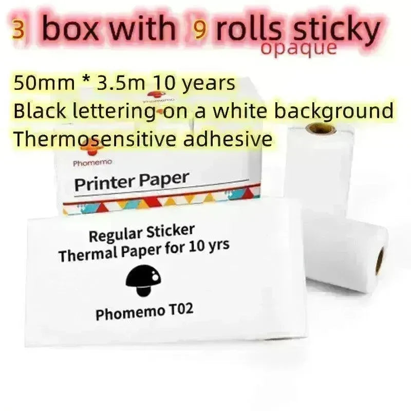 Portable Mini Thermal Label Printer Home Photo Printer Student Wrong Question Printer Bluetooth Mini Label Printer Price Tag - EX-STOCK CANADA