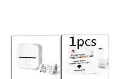 Portable Mini Thermal Label Printer Home Photo Printer Student Wrong Question Printer Bluetooth Mini Label Printer Price Tag - EX-STOCK CANADA