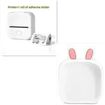 Portable Mini Thermal Label Printer Home Photo Printer Student Wrong Question Printer Bluetooth Mini Label Printer Price Tag - EX-STOCK CANADA