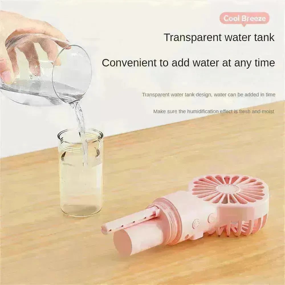 Portable on the go fan humidifier powered by USB - EX-STOCK CANADA