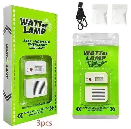 Portable Salt Water Lamp Camping LED - EX-STOCK CANADA
