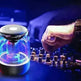 Portable Speakers Bluetooth Column Wireless Bluetooth Speaker Powerful Bass Radio with Variable Color LED Light - EX-STOCK CANADA