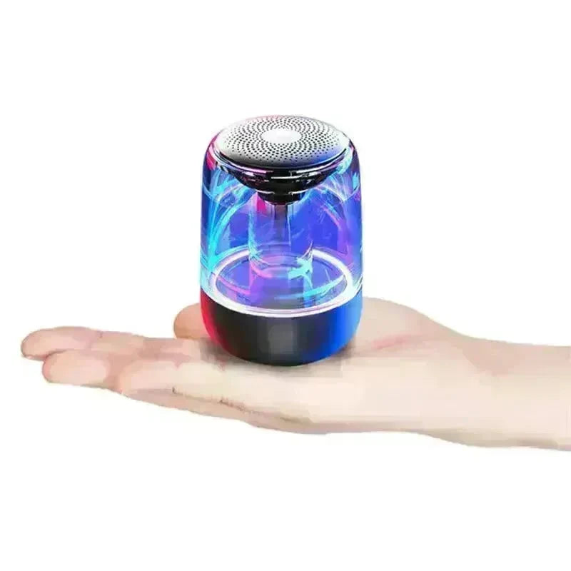 Portable Speakers Bluetooth Column Wireless Bluetooth Speaker Powerful Bass Radio with Variable Color LED Light - EX-STOCK CANADA