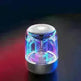 Portable Speakers Bluetooth Column Wireless Bluetooth Speaker Powerful Bass Radio with Variable Color LED Light - EX-STOCK CANADA