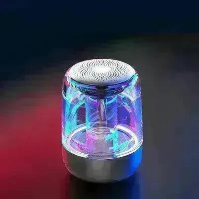 Portable Speakers Bluetooth Column Wireless Bluetooth Speaker Powerful Bass Radio with Variable Color LED Light - EX-STOCK CANADA