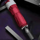 Portable Windproof Umbrella, 10Ribs Auto Close, Reflective for Safety - EX-STOCK CANADA