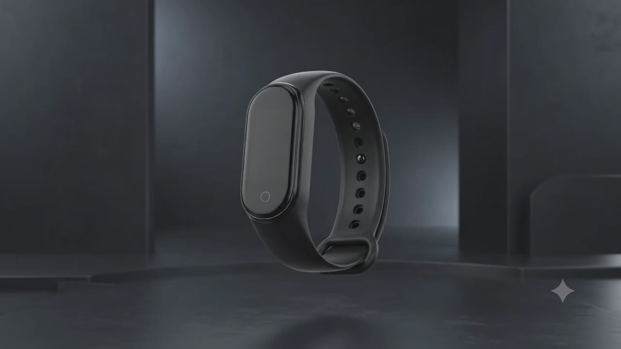 Waterproof Fitness Tracker with Heart Rate and Blood Pressure Monitor