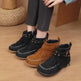 Women's flat side-zip ankle boots product video