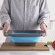 Creative Foldable Water Basin With Leaking Functio
