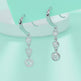 Starlight Moissanite Stud Earrings – 0.3ct S925 Silver | GRA Certified