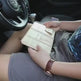 Car Sun Visor Organizer Storage Holder Full Leathe