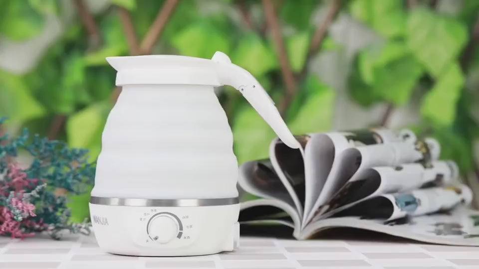 Foldable electric kettle