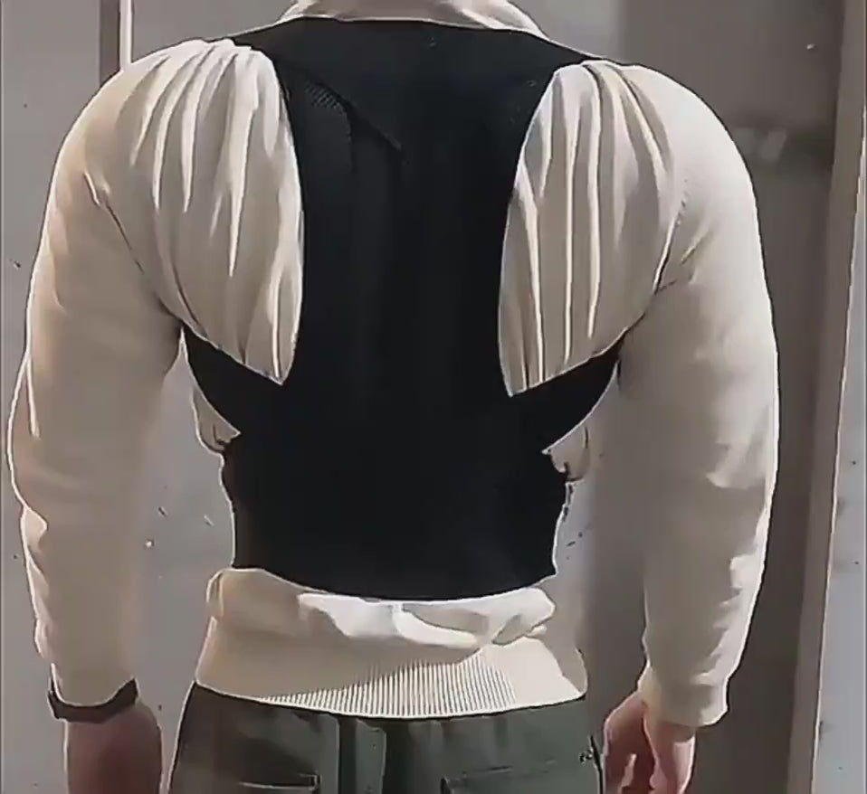 Posture Corrector for Men & Women – Spine Support Brace for Humpback, Scoliosis & Back Pain (S–4XL)